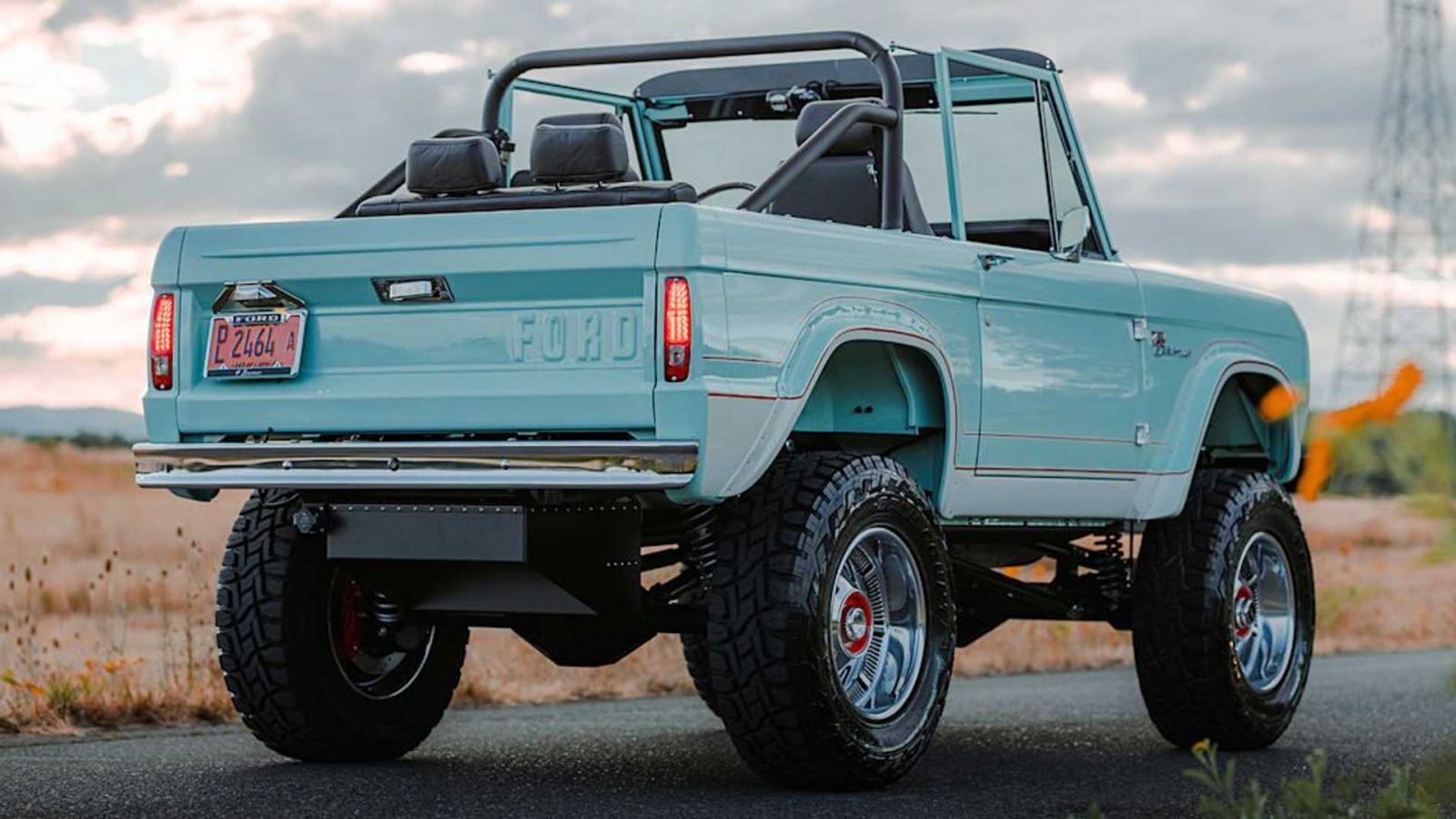 Electric blue clearance bronco